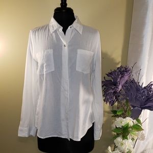 Chicos Women's Linen Shirt
